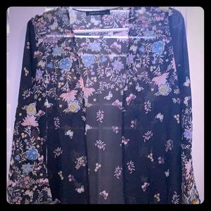 NWOT. Multicolored kimono.